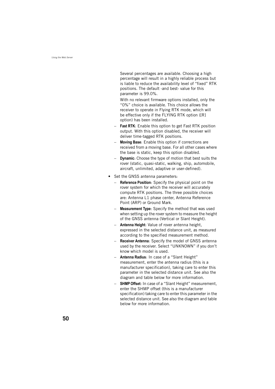 Spectra Precision ProFlex 800 Reference Manual User Manual | Page 64 / 748
