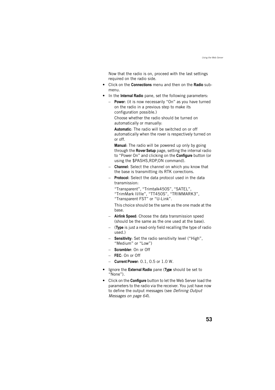 Spectra Precision ProFlex 800 Reference Manual User Manual | Page 67 / 748