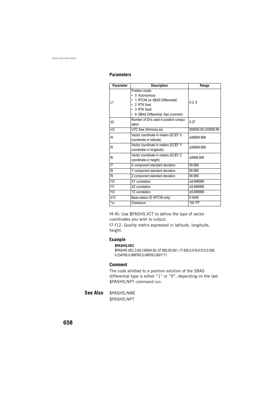 See also | Spectra Precision ProFlex 800 Reference Manual User Manual | Page 672 / 748