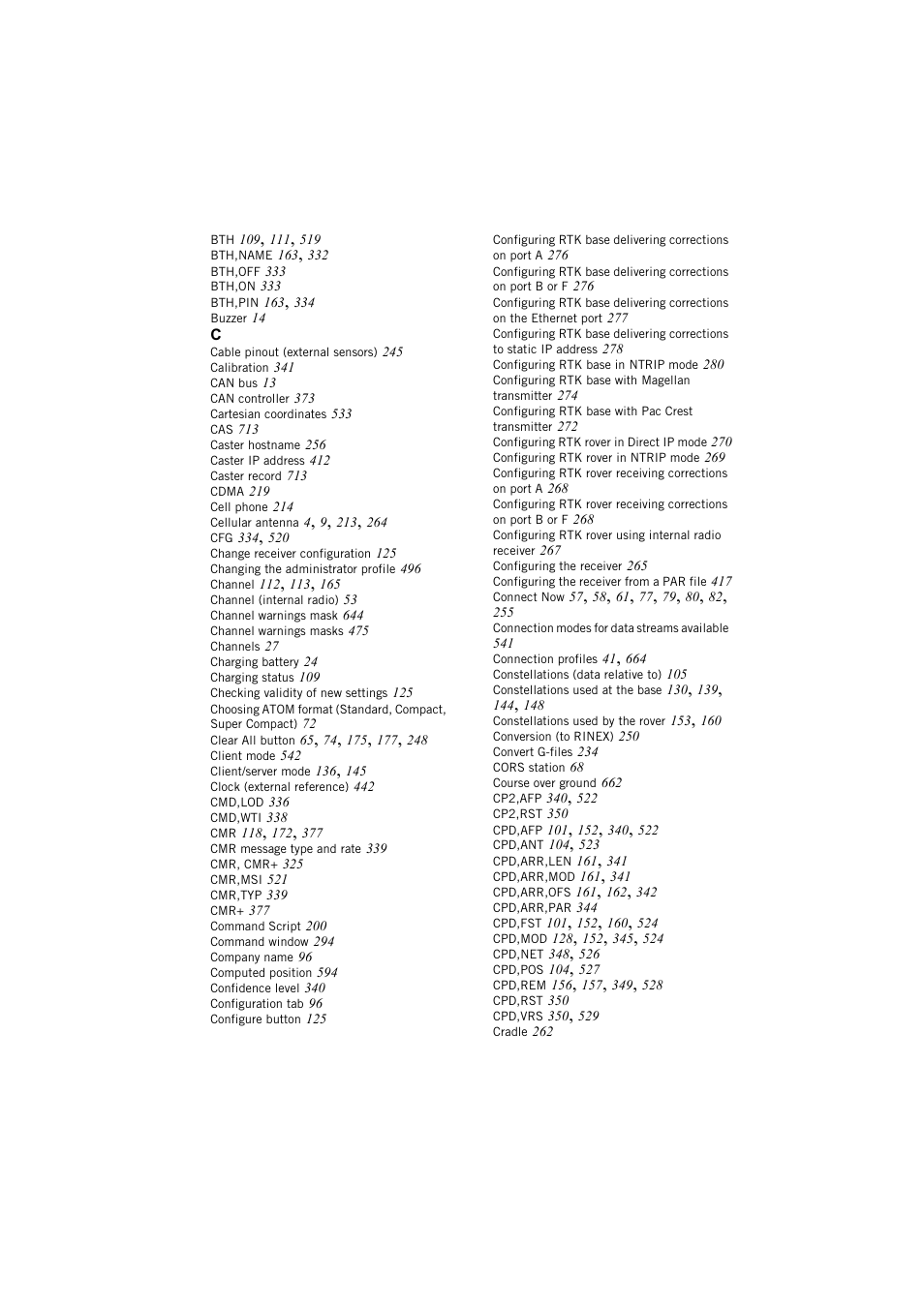 Spectra Precision ProFlex 800 Reference Manual User Manual | Page 736 / 748