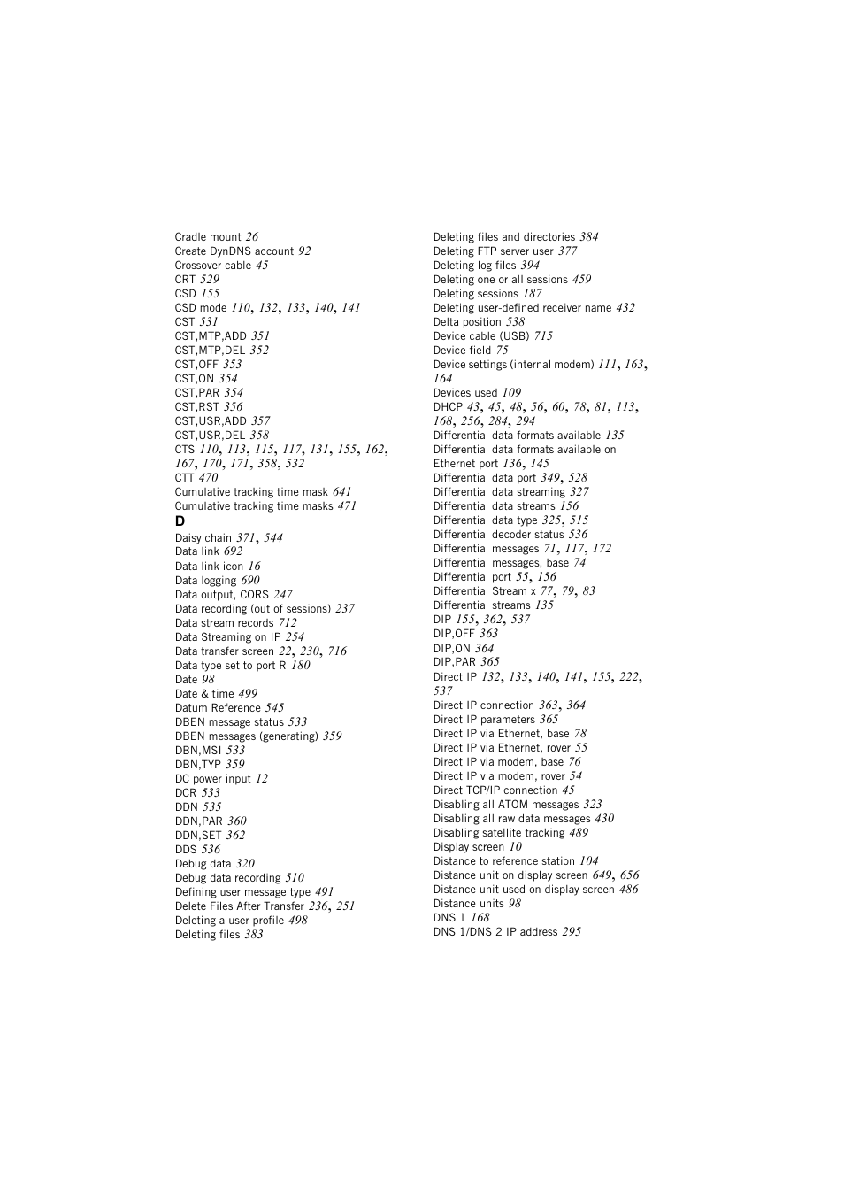 Spectra Precision ProFlex 800 Reference Manual User Manual | Page 737 / 748