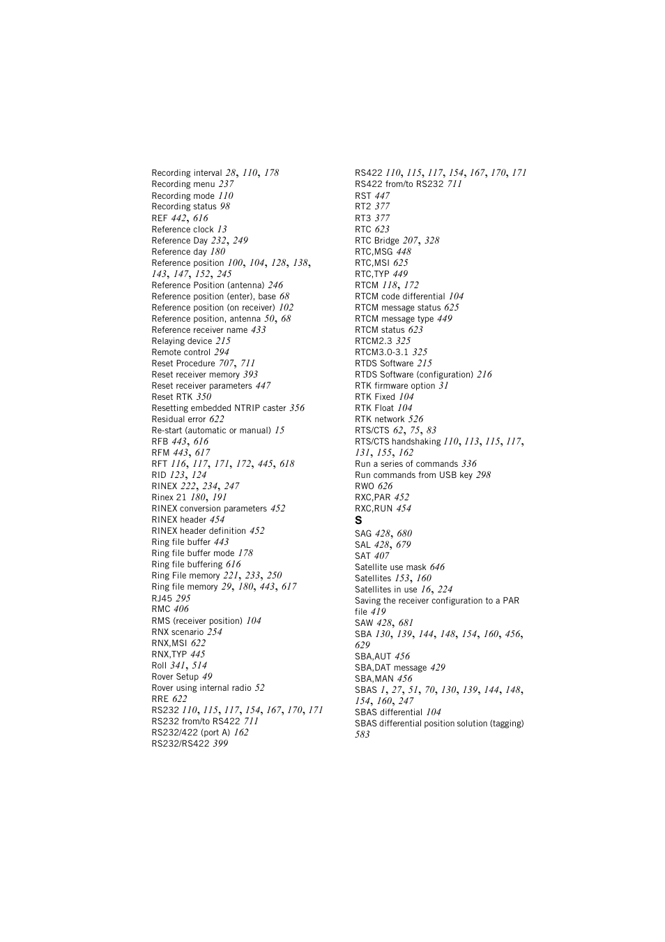Spectra Precision ProFlex 800 Reference Manual User Manual | Page 744 / 748