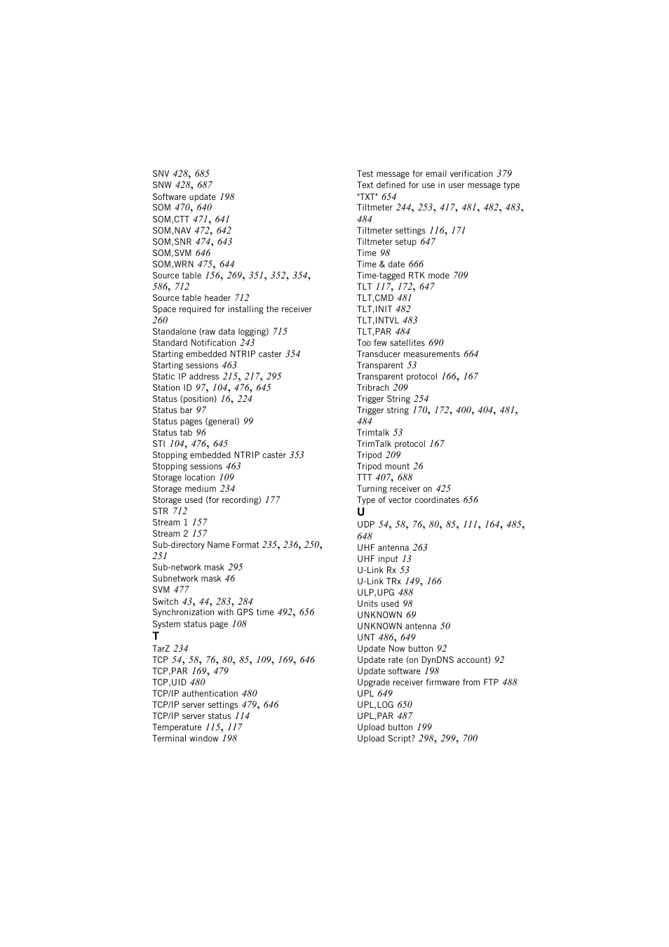 Spectra Precision ProFlex 800 Reference Manual User Manual | Page 746 / 748