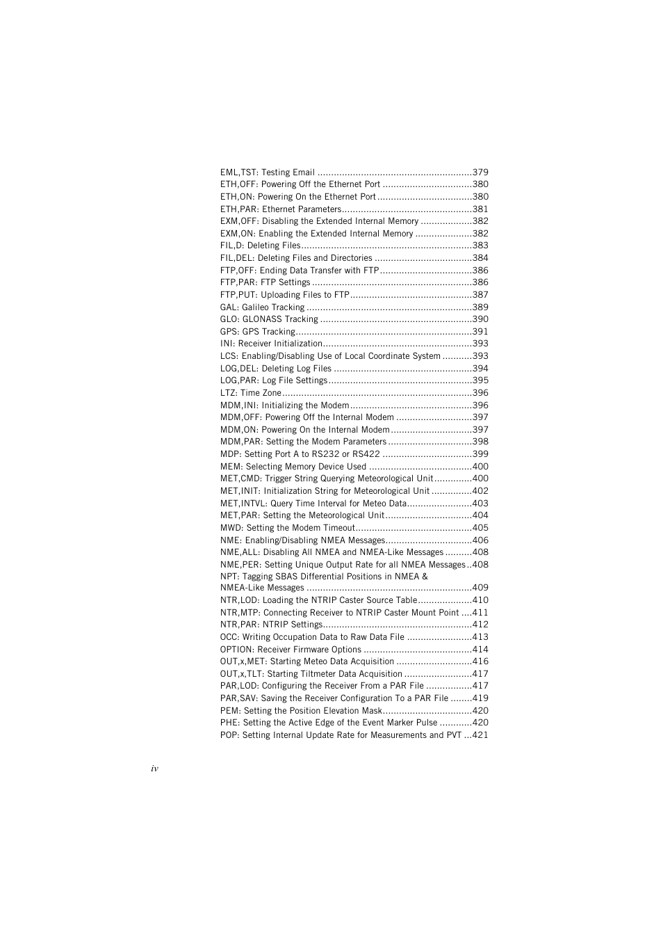 Spectra Precision ProFlex 800 Reference Manual User Manual | Page 8 / 748