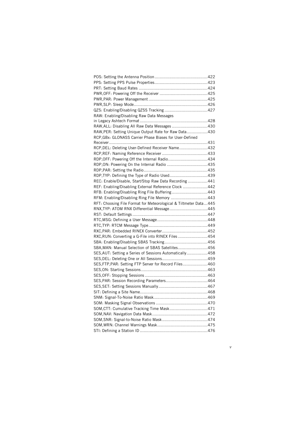 Spectra Precision ProFlex 800 Reference Manual User Manual | Page 9 / 748