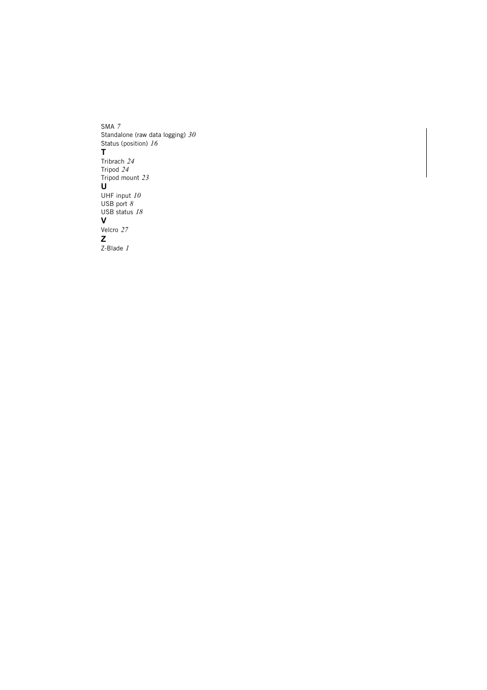 Spectra Precision ProFlex 800 Backpack User Manual | Page 37 / 38