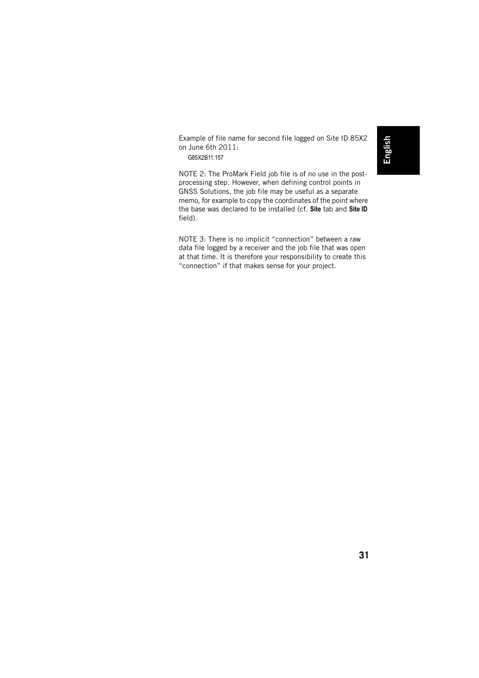Spectra Precision ProMark Field Software User Manual | Page 37 / 72