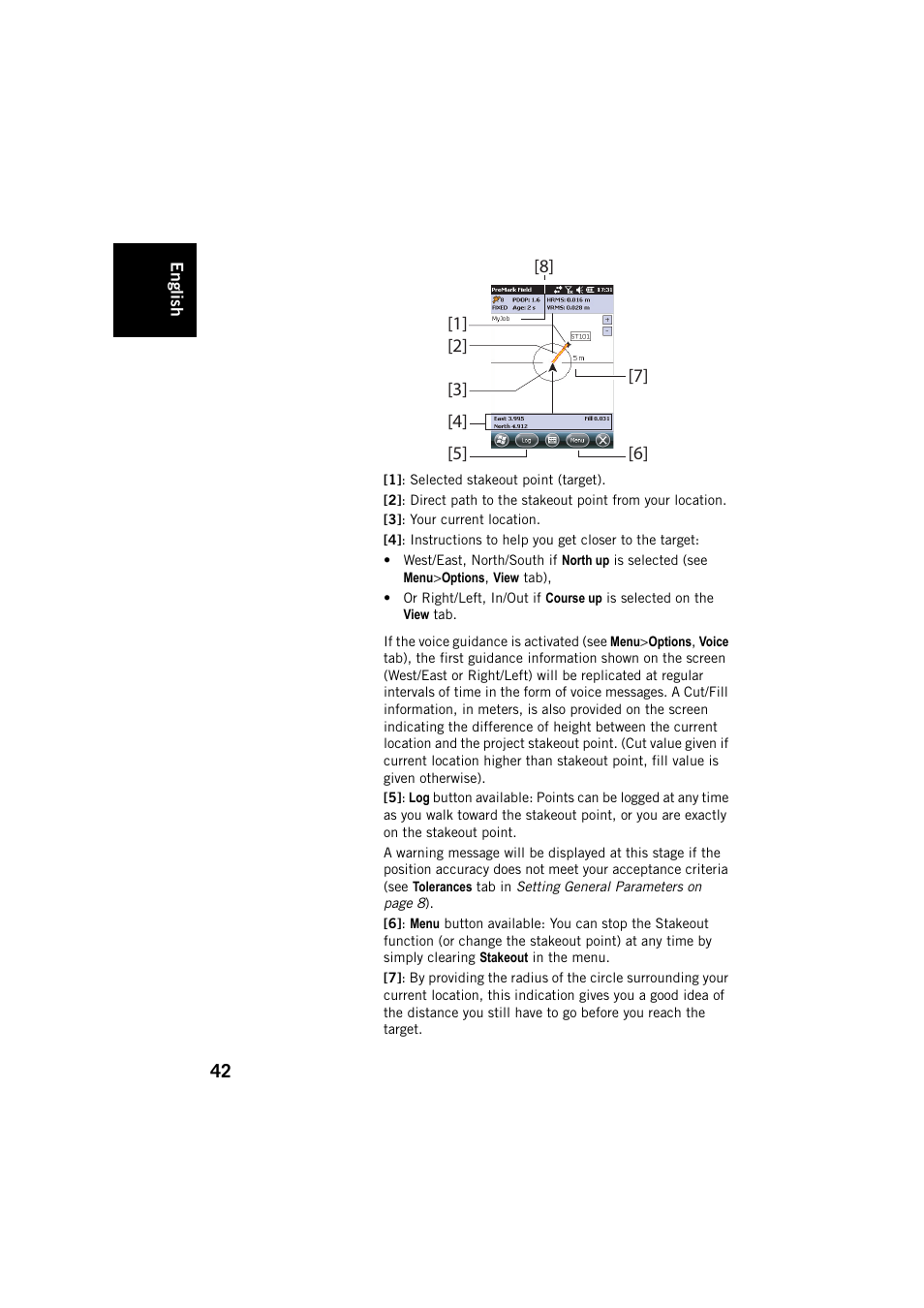 Spectra Precision ProMark Field Software User Manual | Page 48 / 72