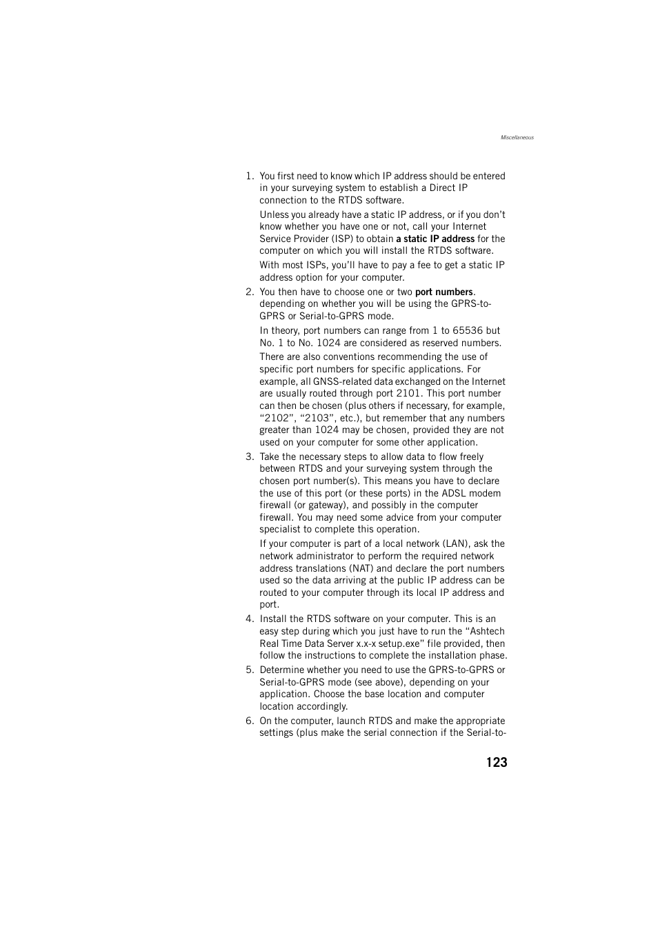 Spectra Precision ProMark 800 Reference Manual User Manual | Page 135 / 428