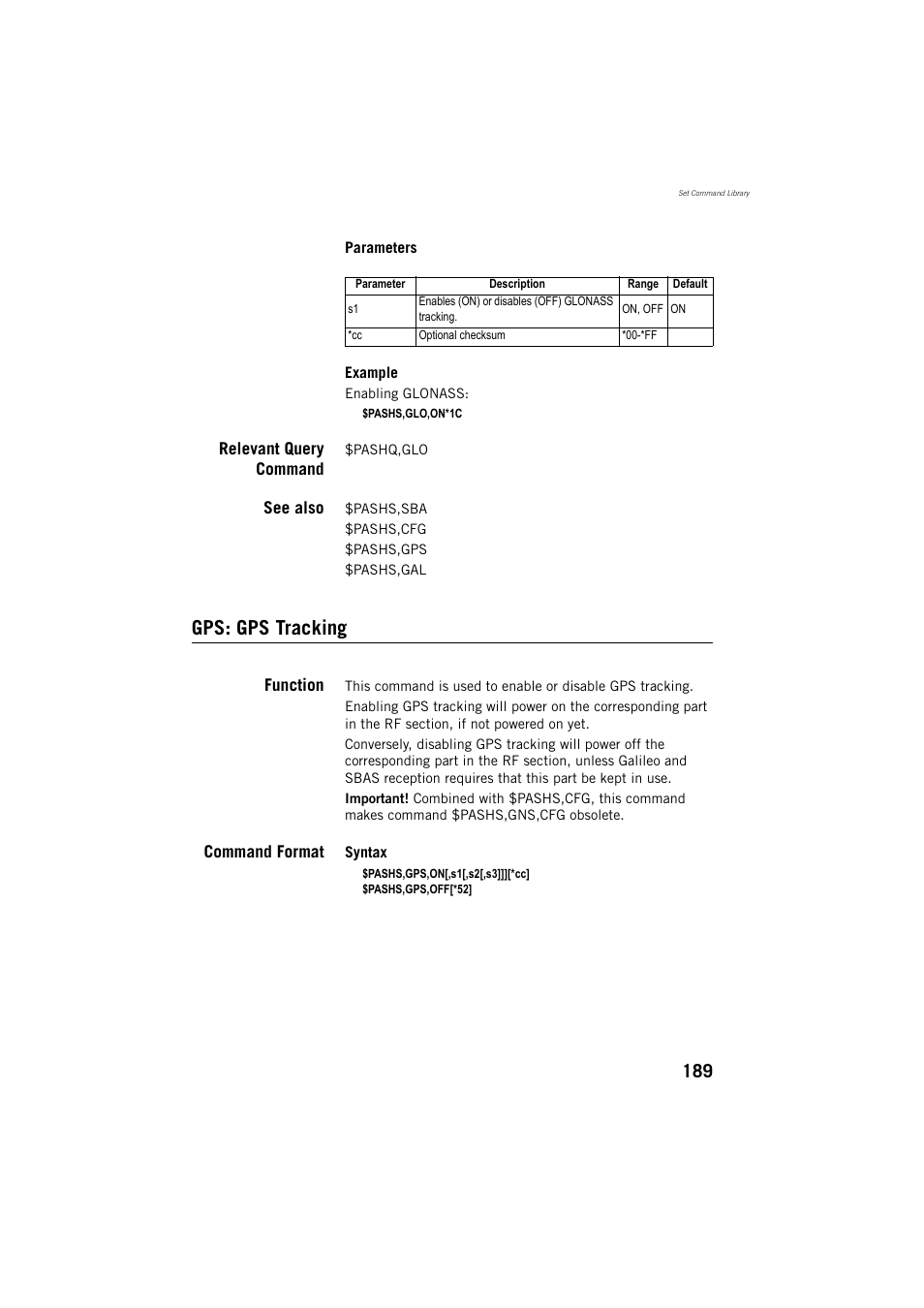 Gps: gps tracking | Spectra Precision ProMark 800 Reference Manual User Manual | Page 201 / 428