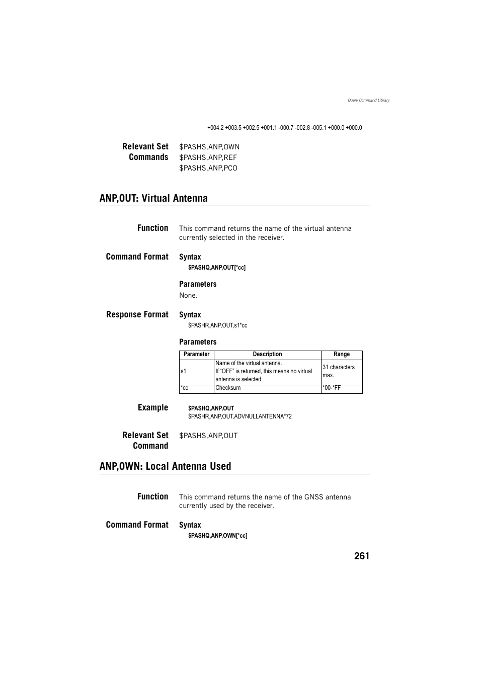 Anp,out: virtual antenna, Anp,own: local antenna used | Spectra Precision ProMark 800 Reference Manual User Manual | Page 273 / 428