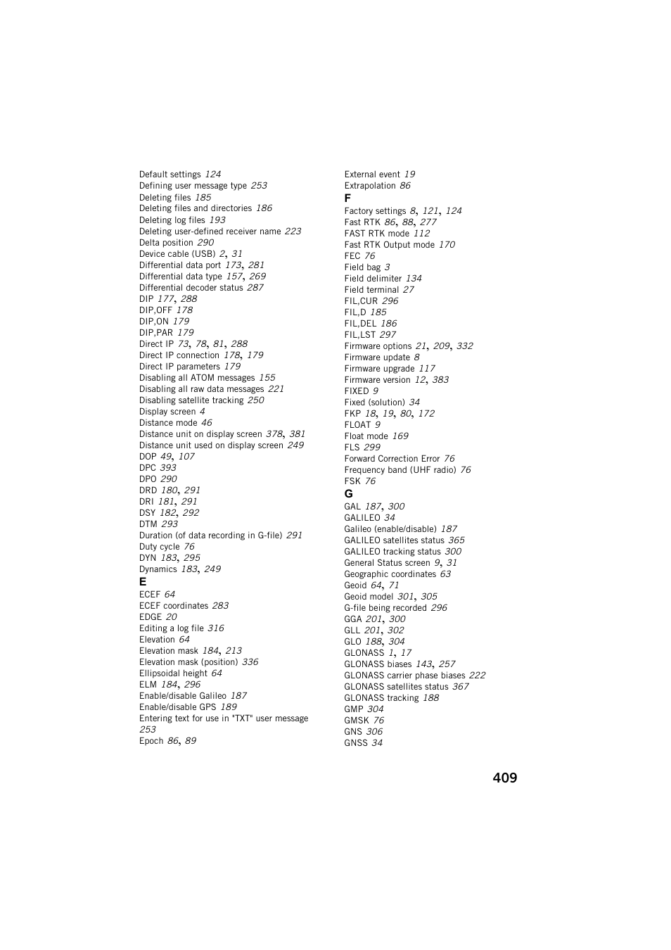 Spectra Precision ProMark 800 Reference Manual User Manual | Page 421 / 428