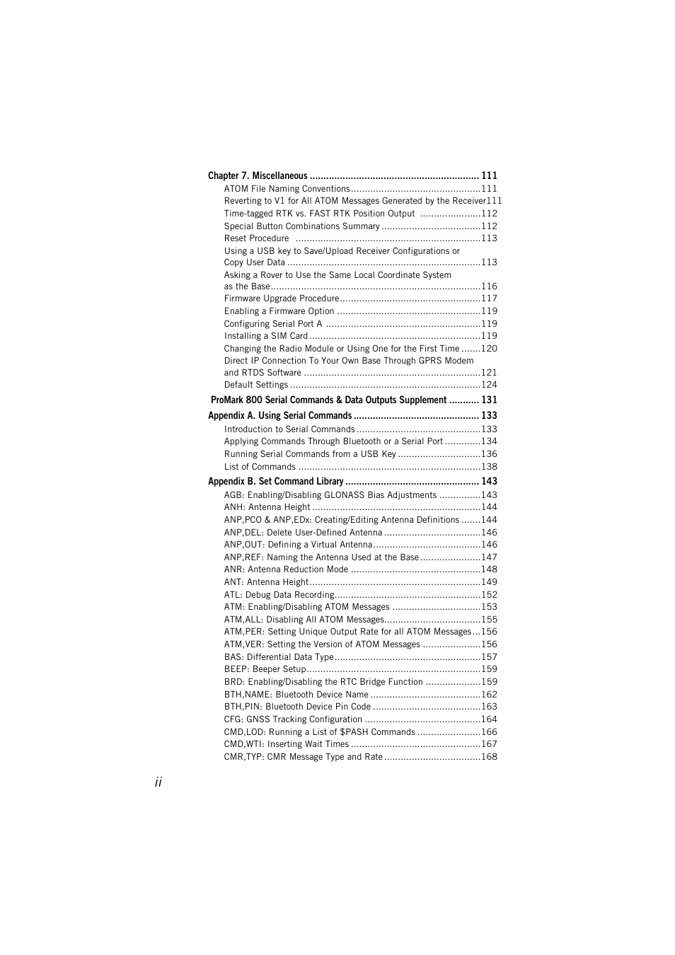 Spectra Precision ProMark 800 Reference Manual User Manual | Page 6 / 428
