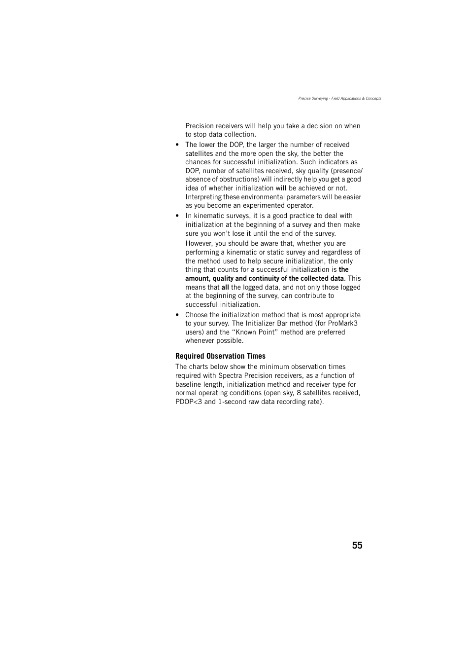 Spectra Precision ProMark 800 Reference Manual User Manual | Page 67 / 428