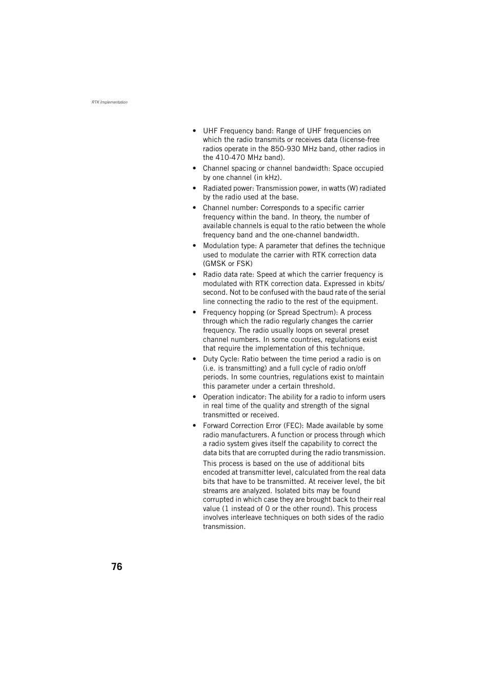 Spectra Precision ProMark 800 Reference Manual User Manual | Page 88 / 428