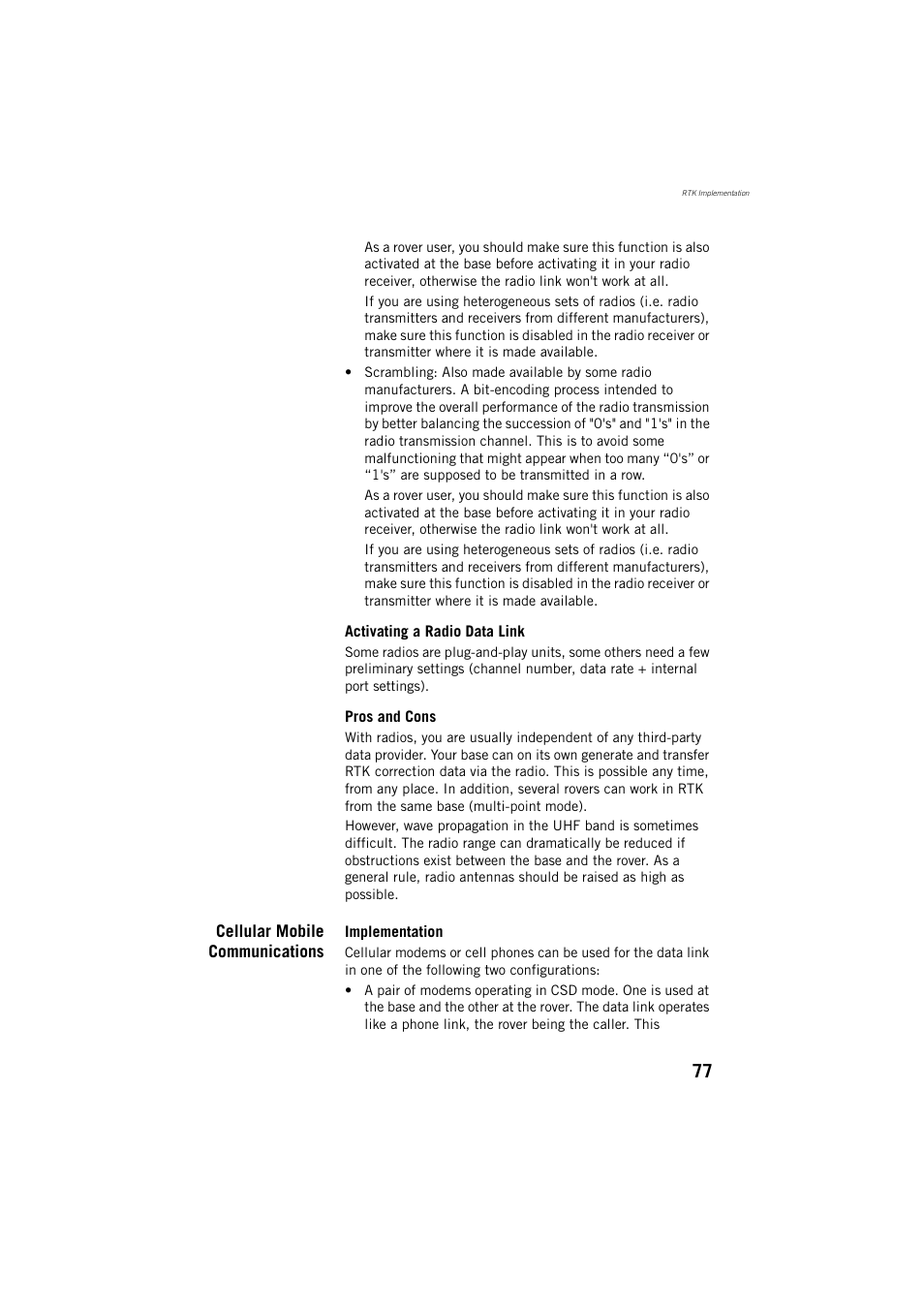 Spectra Precision ProMark 800 Reference Manual User Manual | Page 89 / 428