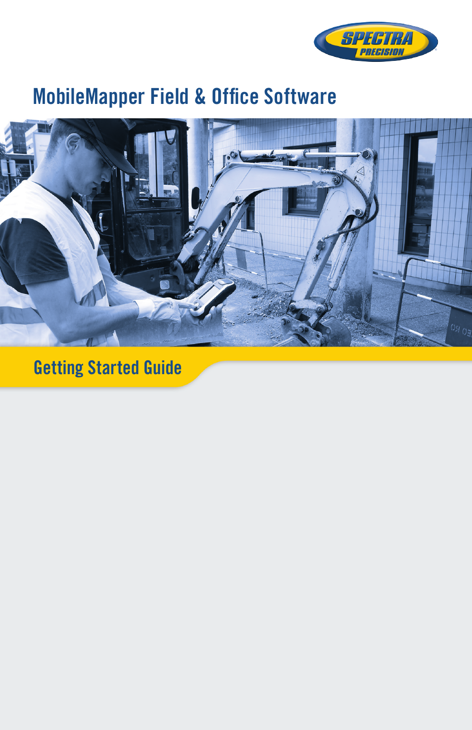 Spectra Precision MobileMapper Field & Office Software User Manual | 72 pages