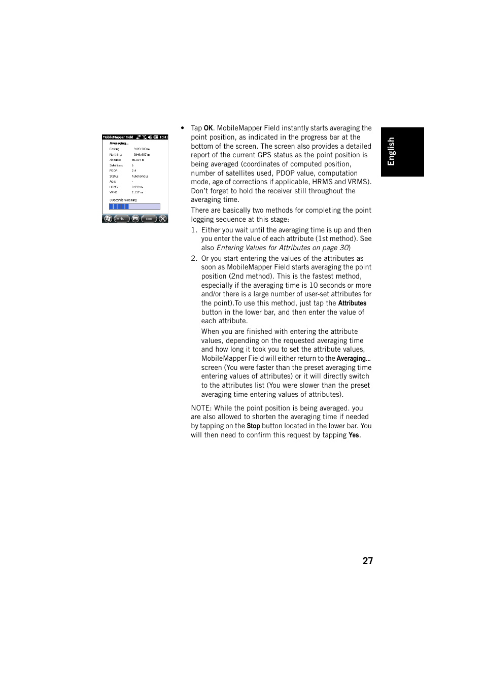 Spectra Precision MobileMapper Field & Office Software User Manual | Page 35 / 72