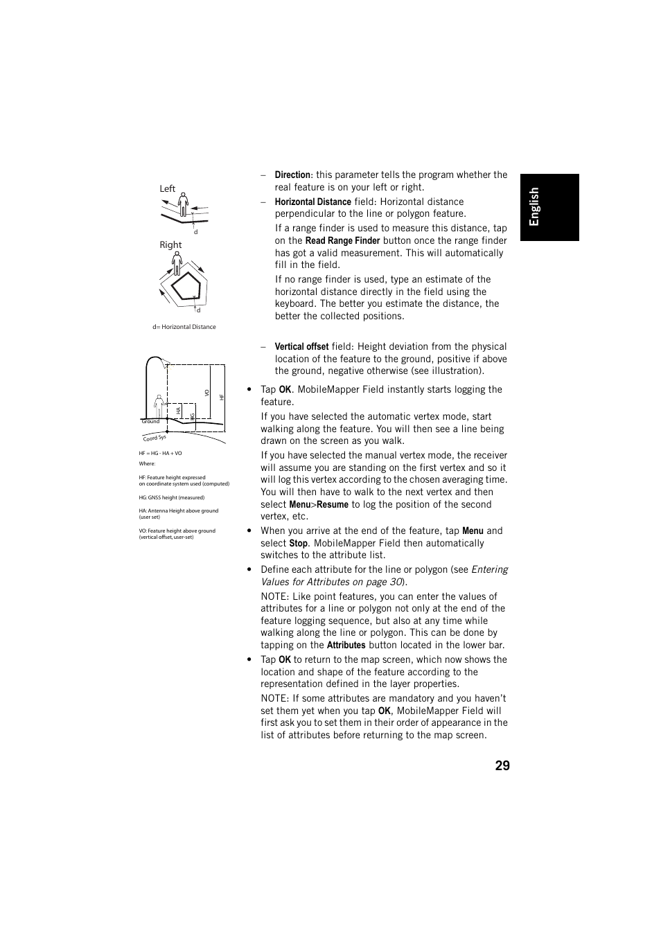 Engl ish | Spectra Precision MobileMapper Field & Office Software User Manual | Page 37 / 72