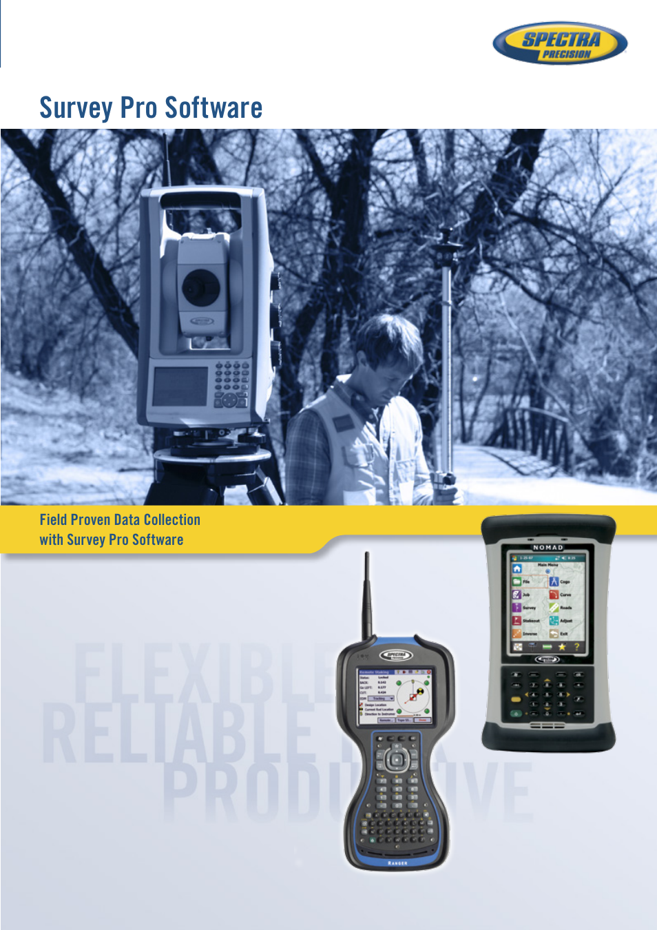 Spectra Precision Ranger 3 User Manual | 8 pages