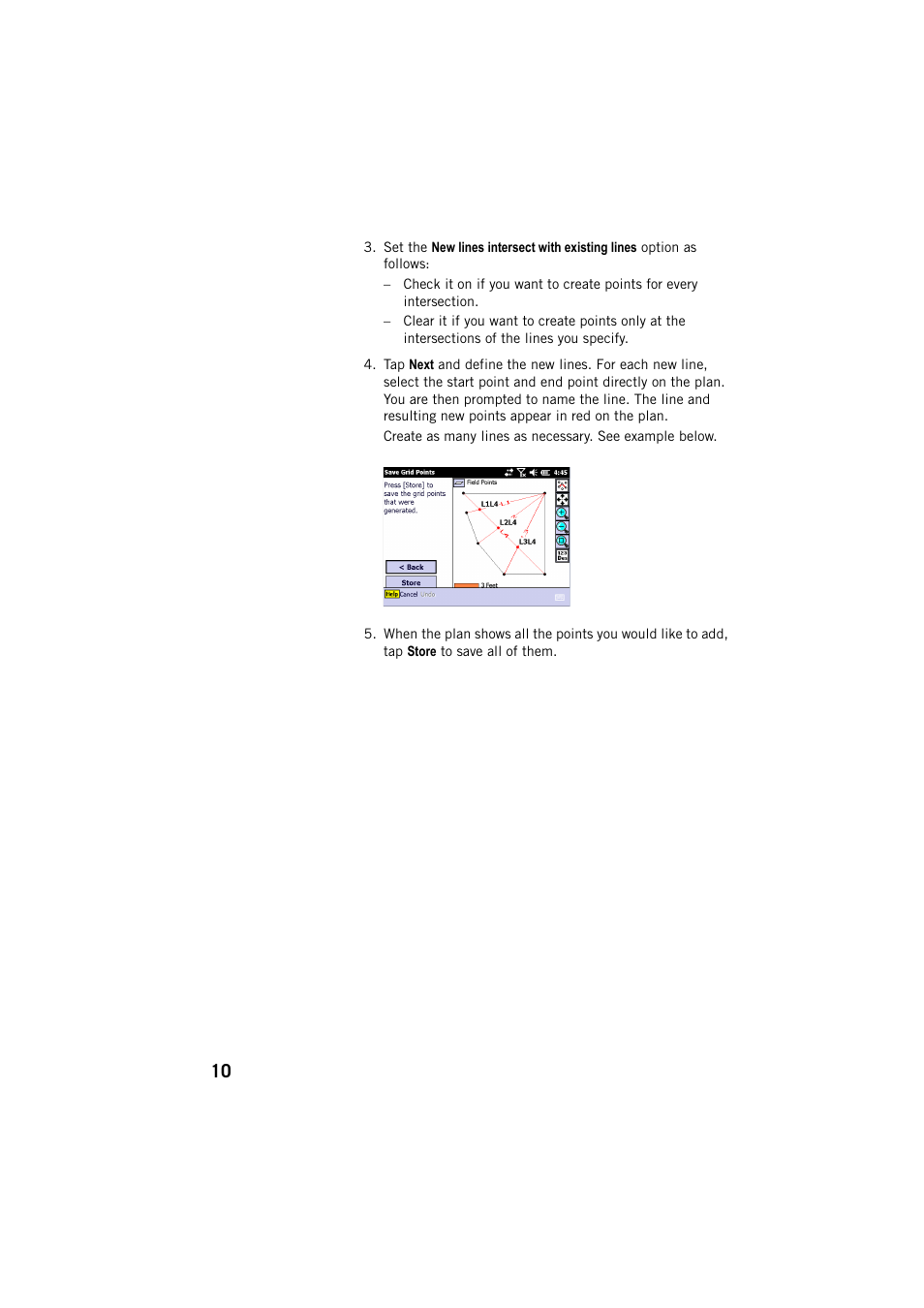 Spectra Precision Layout Pro Field Software Quick Start Guide User Manual | Page 20 / 44