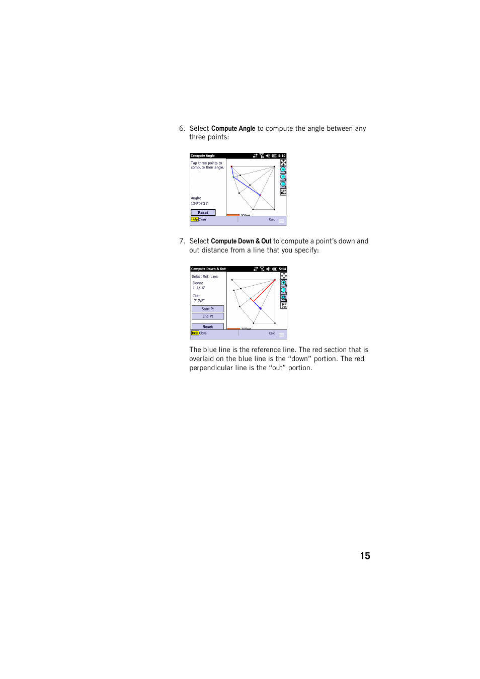 Spectra Precision Layout Pro Field Software Quick Start Guide User Manual | Page 25 / 44