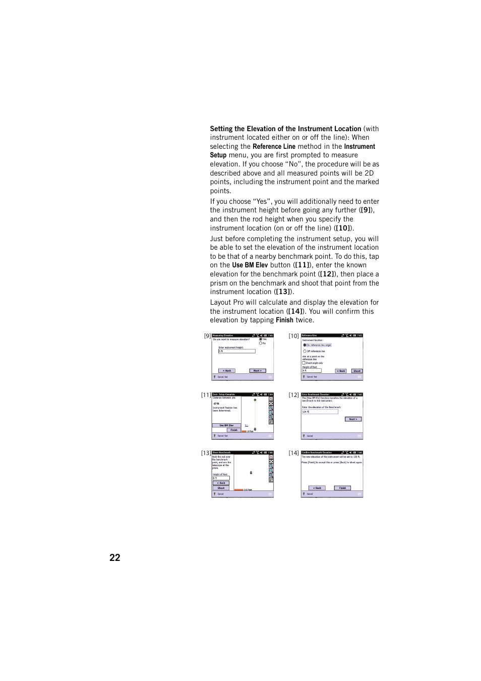 Spectra Precision Layout Pro Field Software Quick Start Guide User Manual | Page 32 / 44