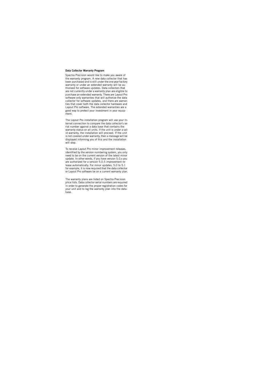 Spectra Precision Layout Pro Field Software Quick Start Guide User Manual | Page 7 / 44