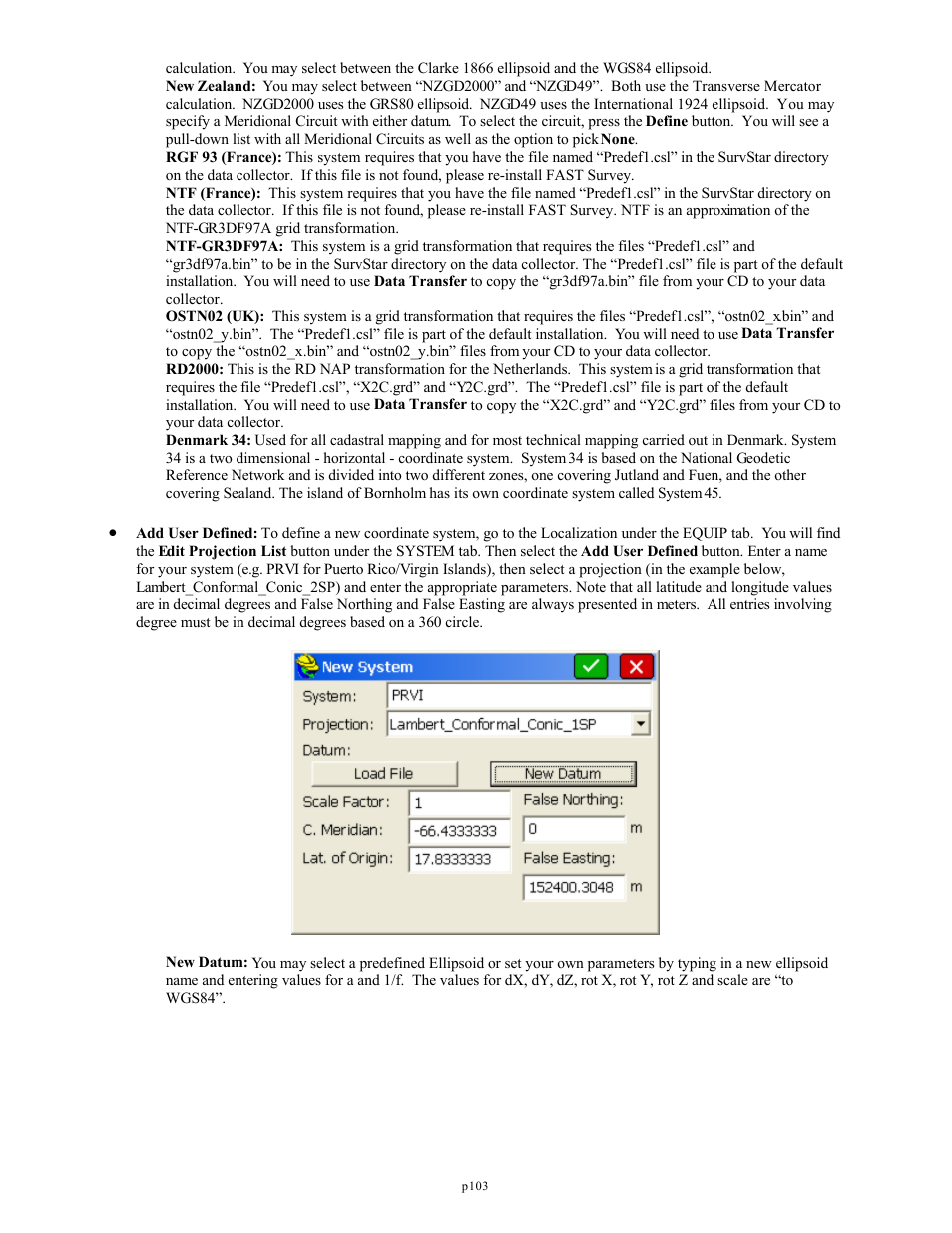 Spectra Precision FAST Survey Reference Manual User Manual | Page 105 / 398
