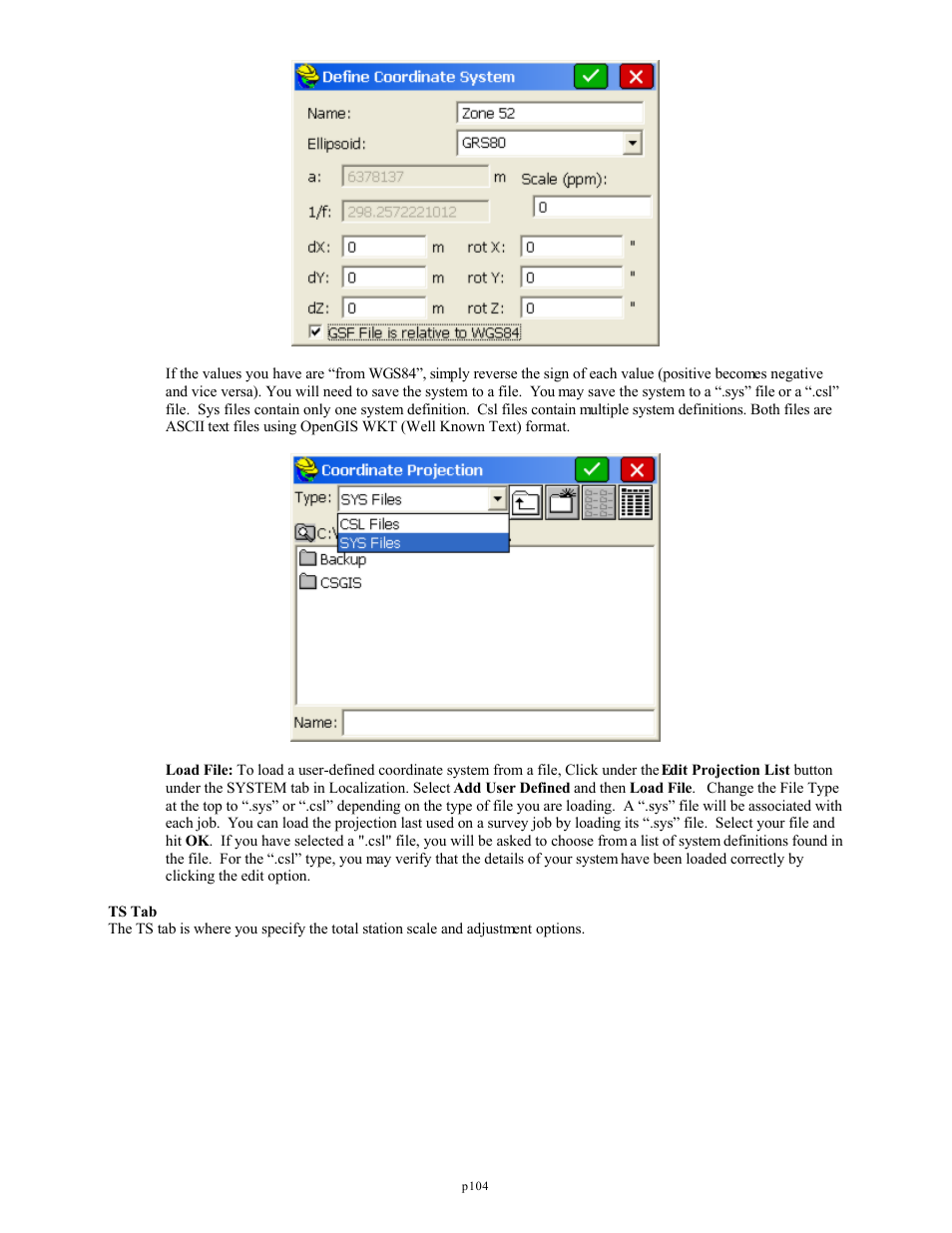 Spectra Precision FAST Survey Reference Manual User Manual | Page 106 / 398