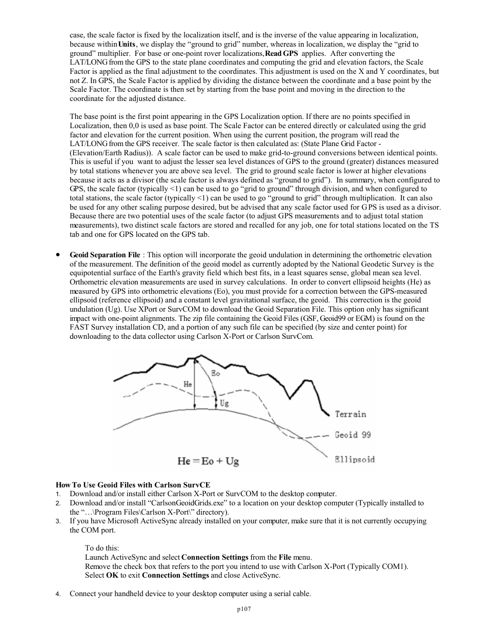 Spectra Precision FAST Survey Reference Manual User Manual | Page 109 / 398