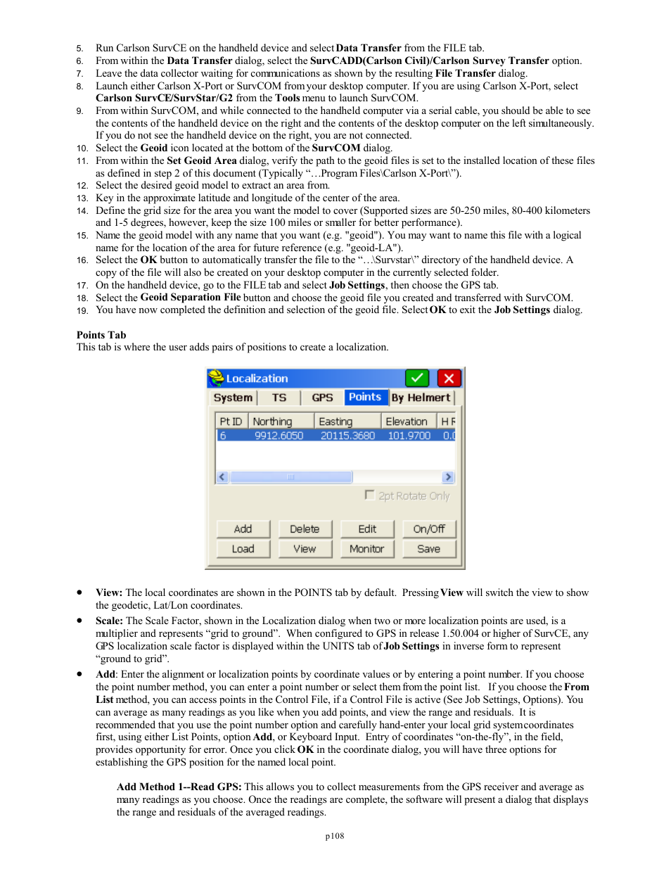 Spectra Precision FAST Survey Reference Manual User Manual | Page 110 / 398