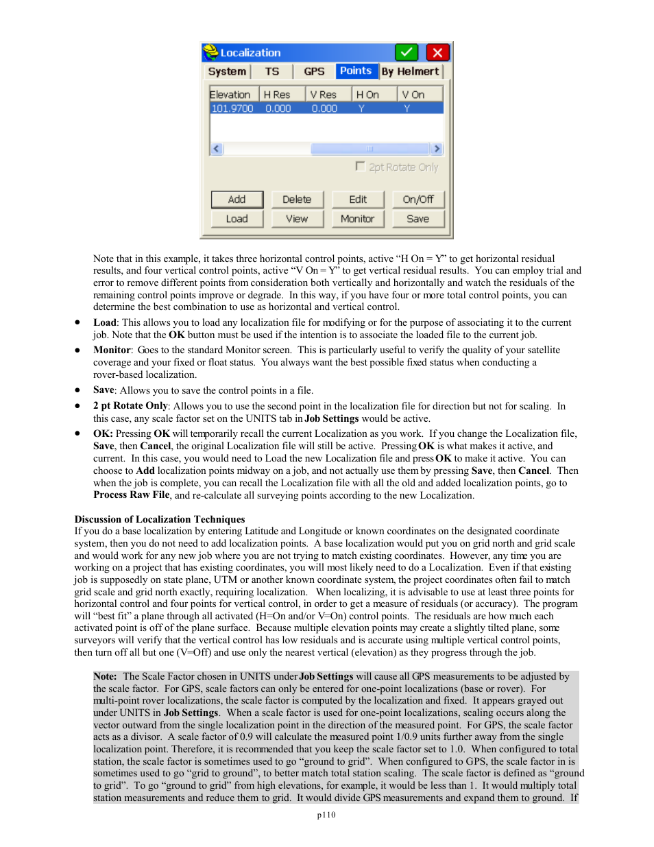 Spectra Precision FAST Survey Reference Manual User Manual | Page 112 / 398