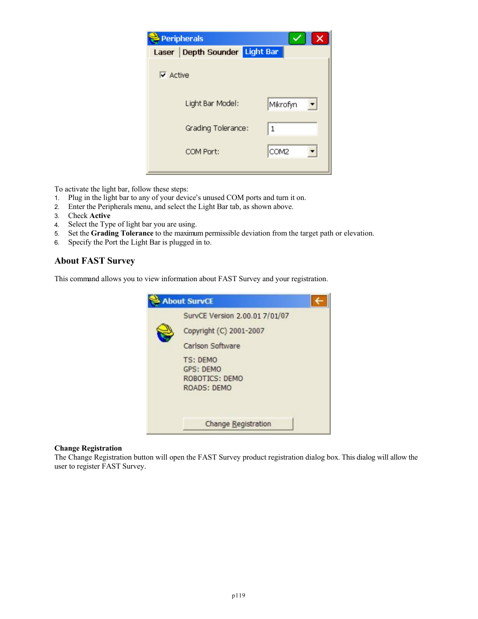 About fast survey | Spectra Precision FAST Survey Reference Manual User Manual | Page 121 / 398