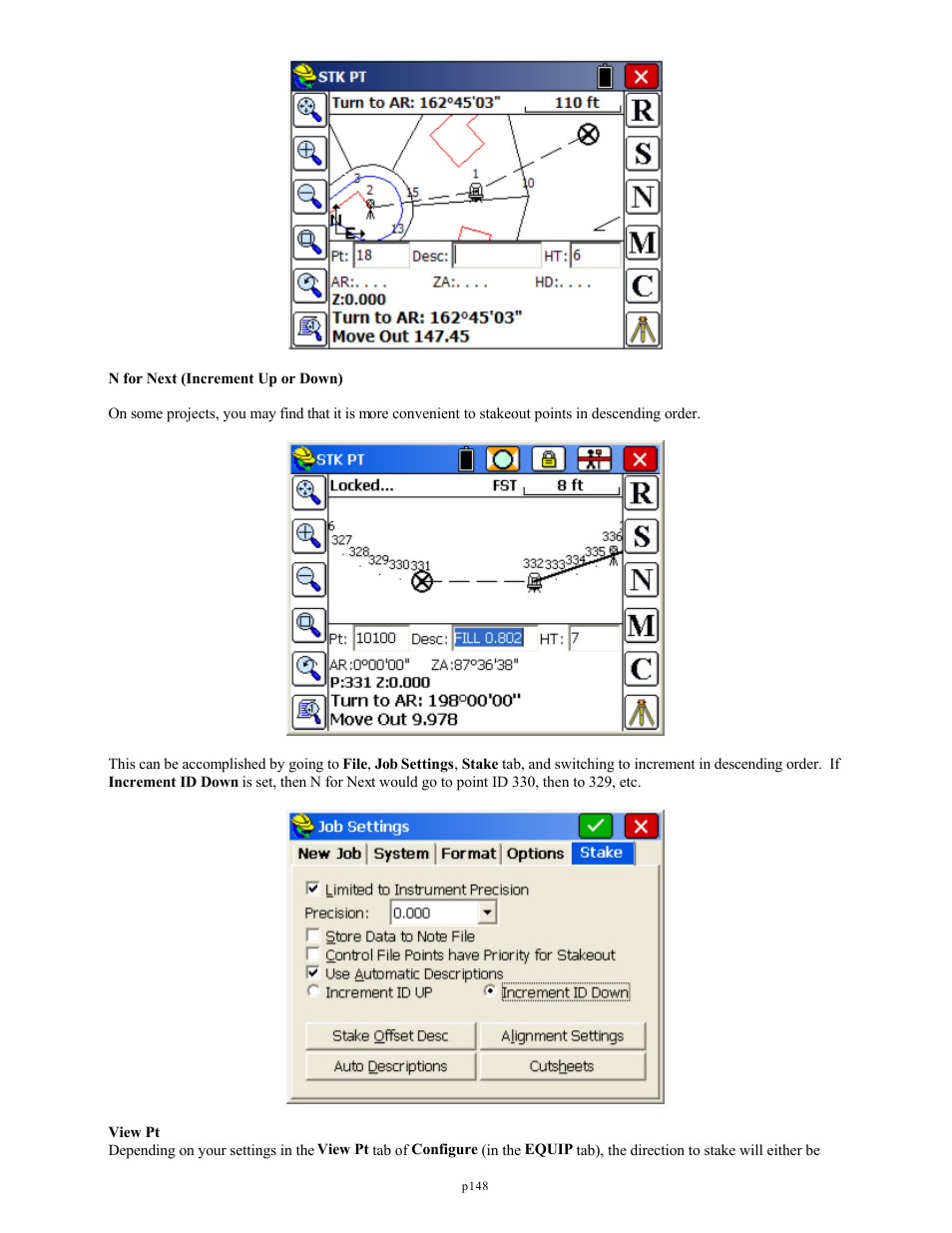 Spectra Precision FAST Survey Reference Manual User Manual | Page 150 / 398