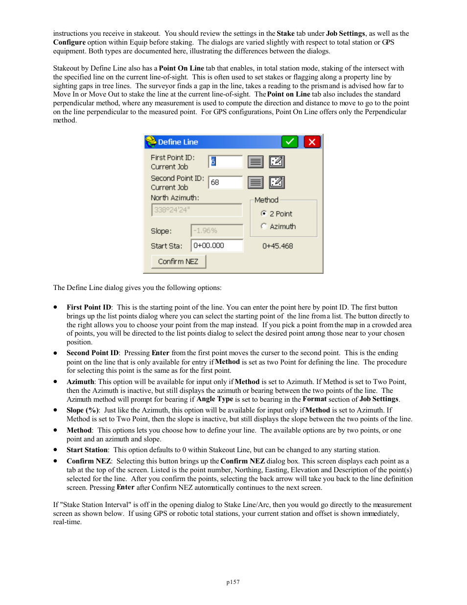 Spectra Precision FAST Survey Reference Manual User Manual | Page 159 / 398