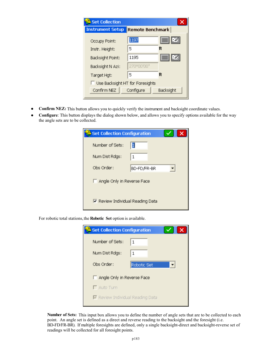 Spectra Precision FAST Survey Reference Manual User Manual | Page 185 / 398