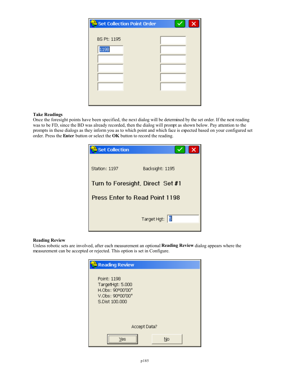 Spectra Precision FAST Survey Reference Manual User Manual | Page 187 / 398