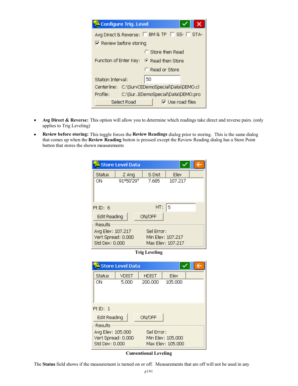 Spectra Precision FAST Survey Reference Manual User Manual | Page 193 / 398