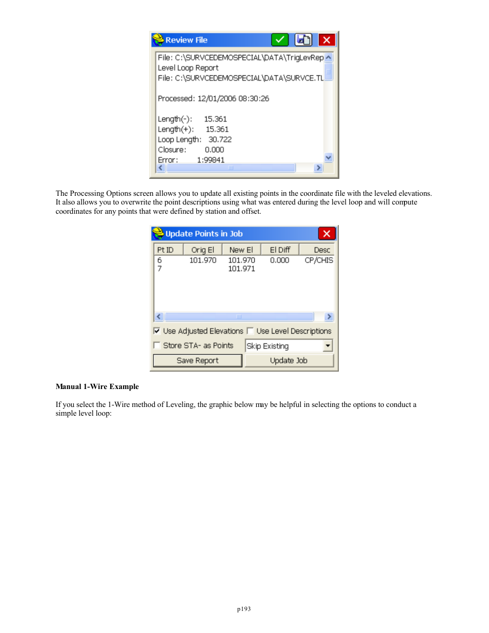 Spectra Precision FAST Survey Reference Manual User Manual | Page 195 / 398