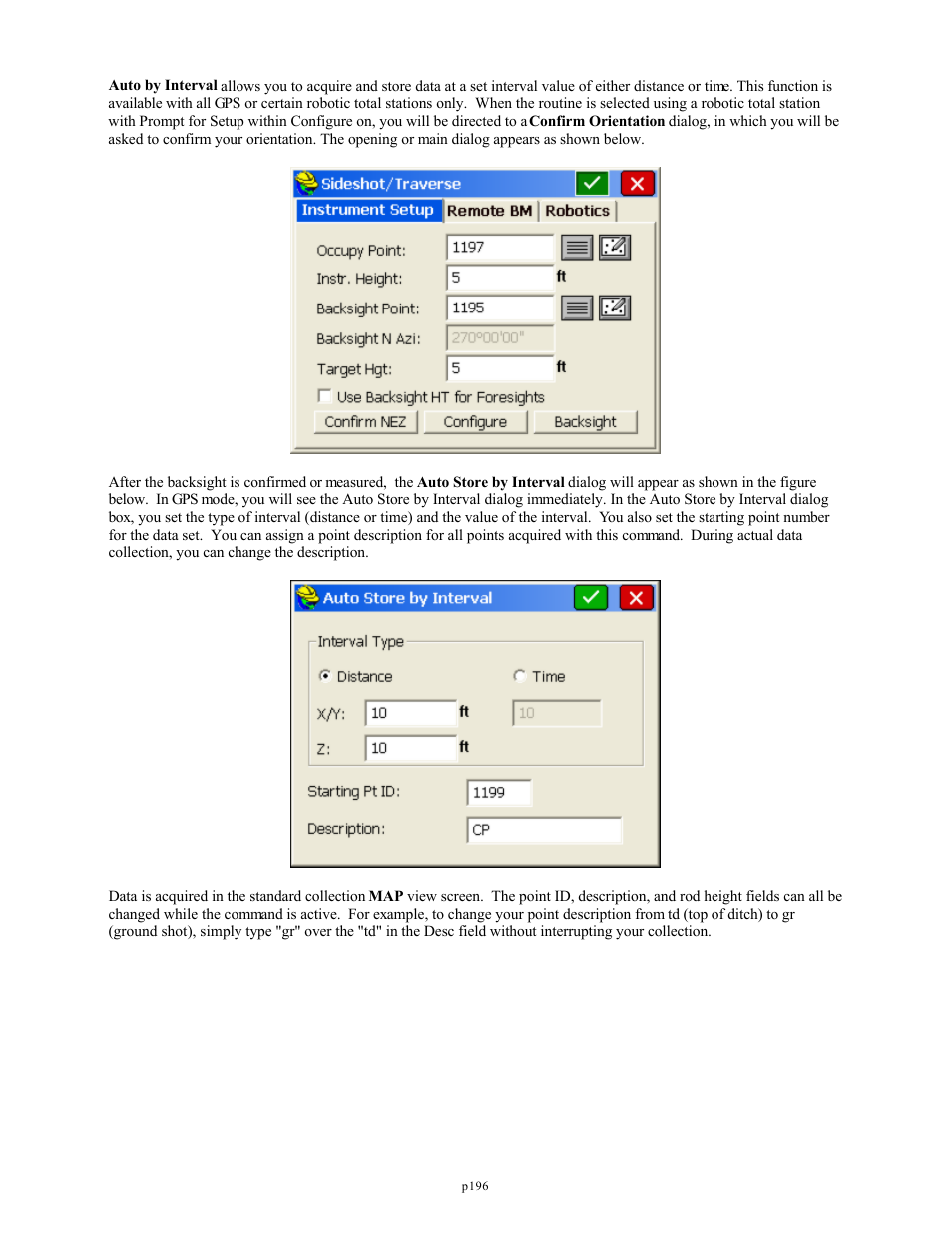 Spectra Precision FAST Survey Reference Manual User Manual | Page 198 / 398