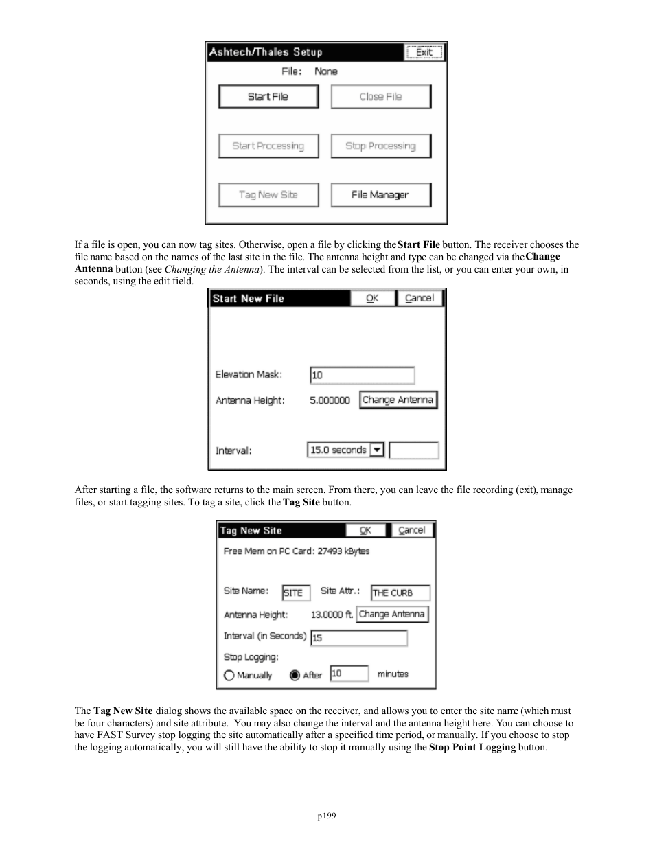 Spectra Precision FAST Survey Reference Manual User Manual | Page 201 / 398