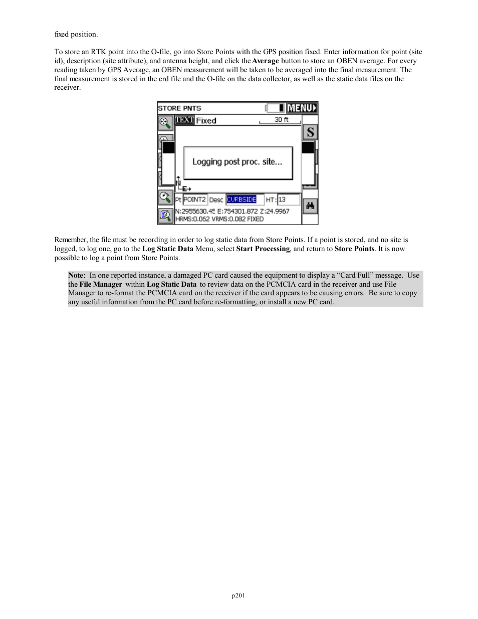 Spectra Precision FAST Survey Reference Manual User Manual | Page 203 / 398