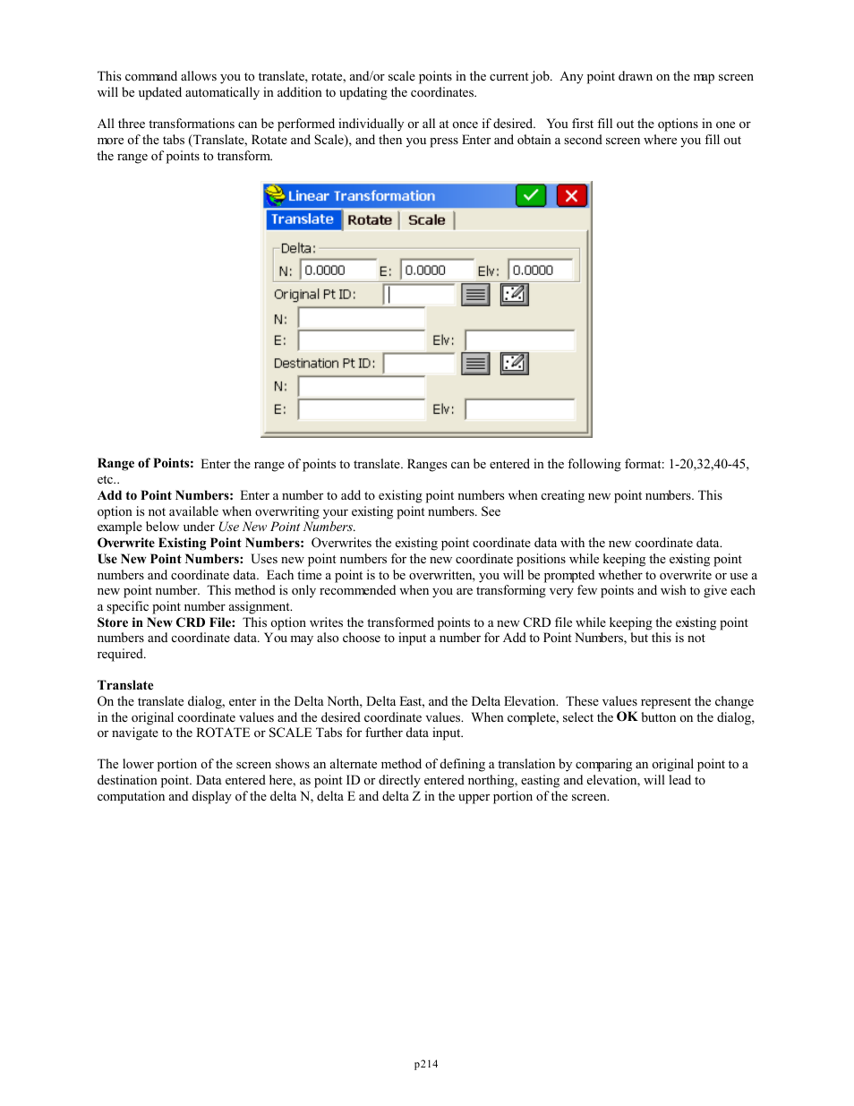 Spectra Precision FAST Survey Reference Manual User Manual | Page 216 / 398
