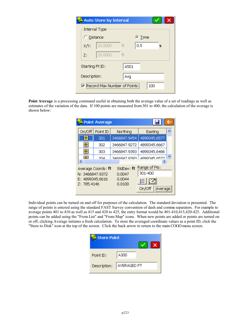 Spectra Precision FAST Survey Reference Manual User Manual | Page 225 / 398