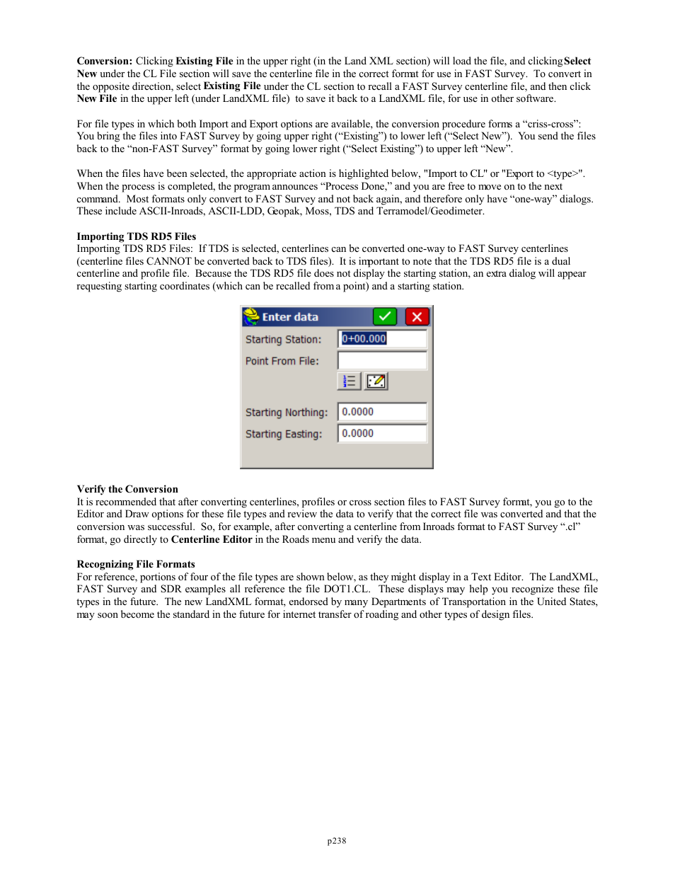 Spectra Precision FAST Survey Reference Manual User Manual | Page 240 / 398