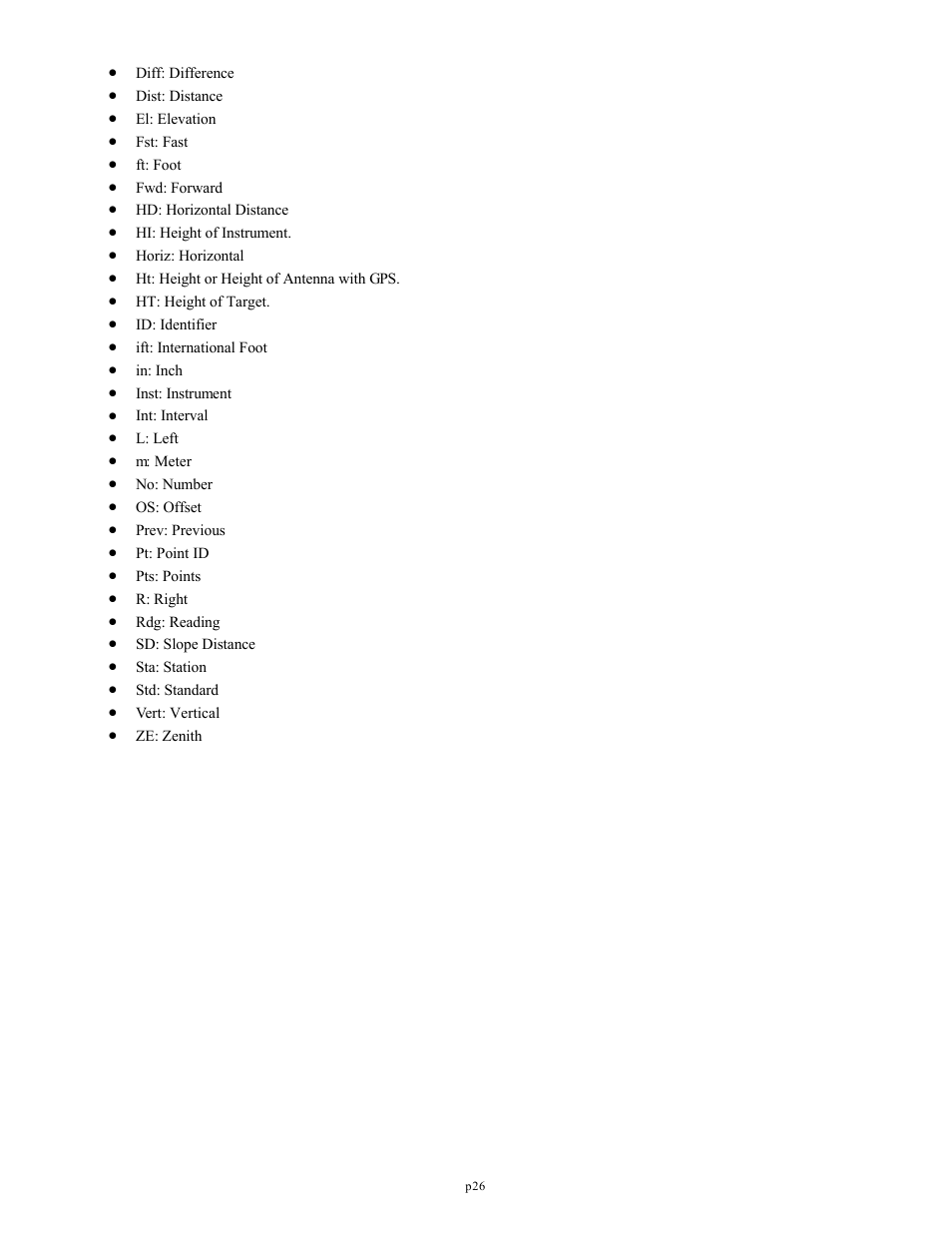 Spectra Precision FAST Survey Reference Manual User Manual | Page 28 / 398