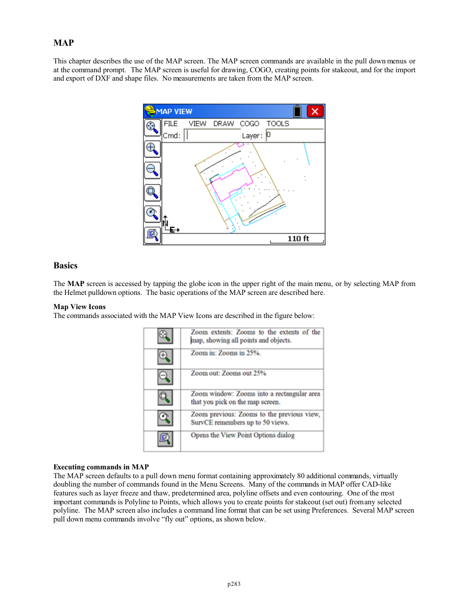 Basics | Spectra Precision FAST Survey Reference Manual User Manual | Page 285 / 398