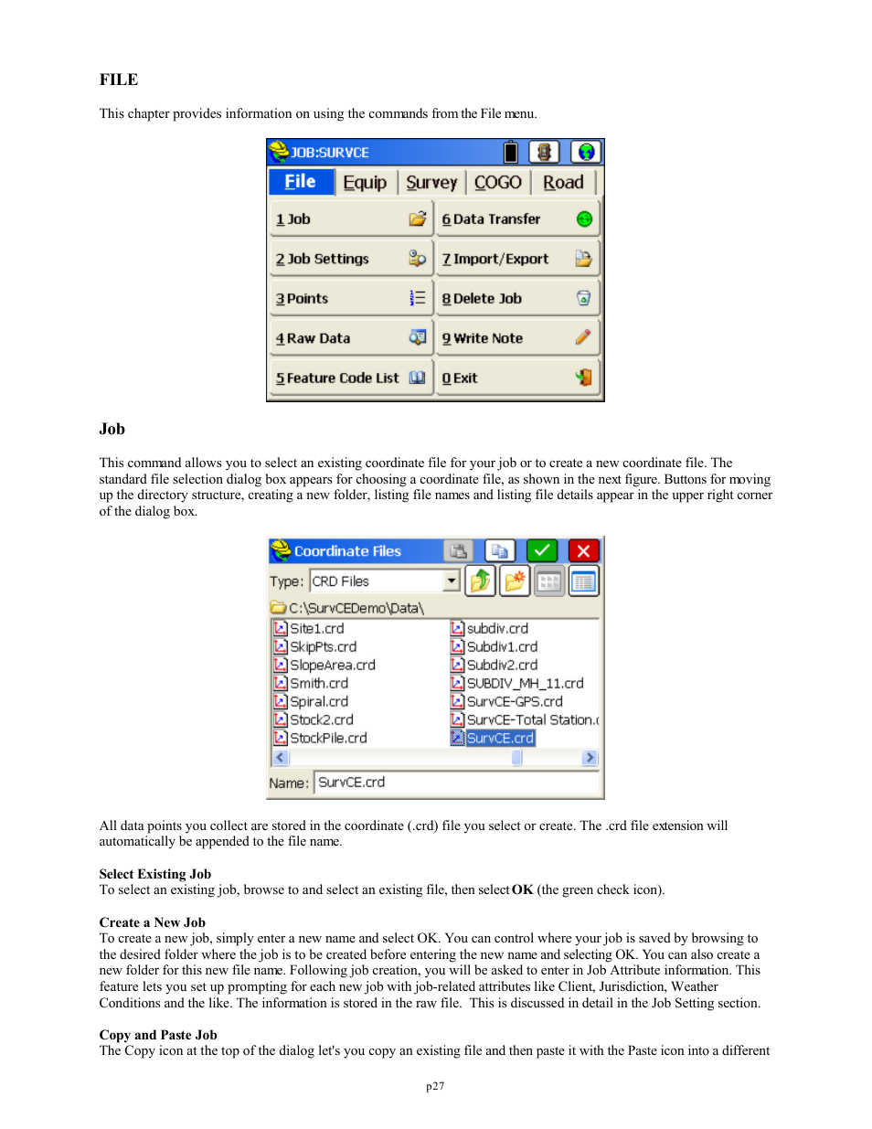 File | Spectra Precision FAST Survey Reference Manual User Manual | Page 29 / 398