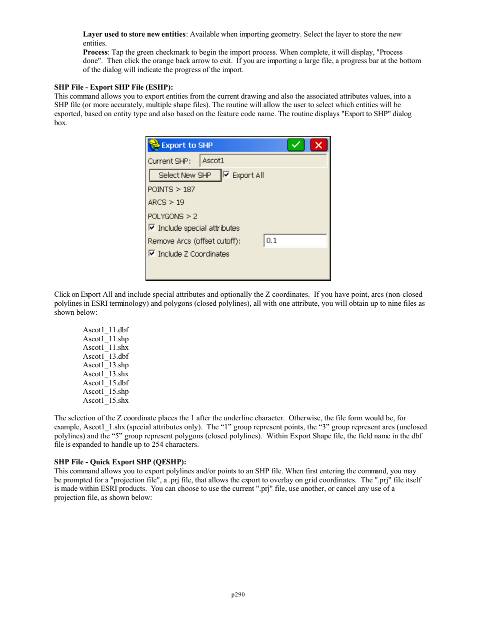 Spectra Precision FAST Survey Reference Manual User Manual | Page 292 / 398